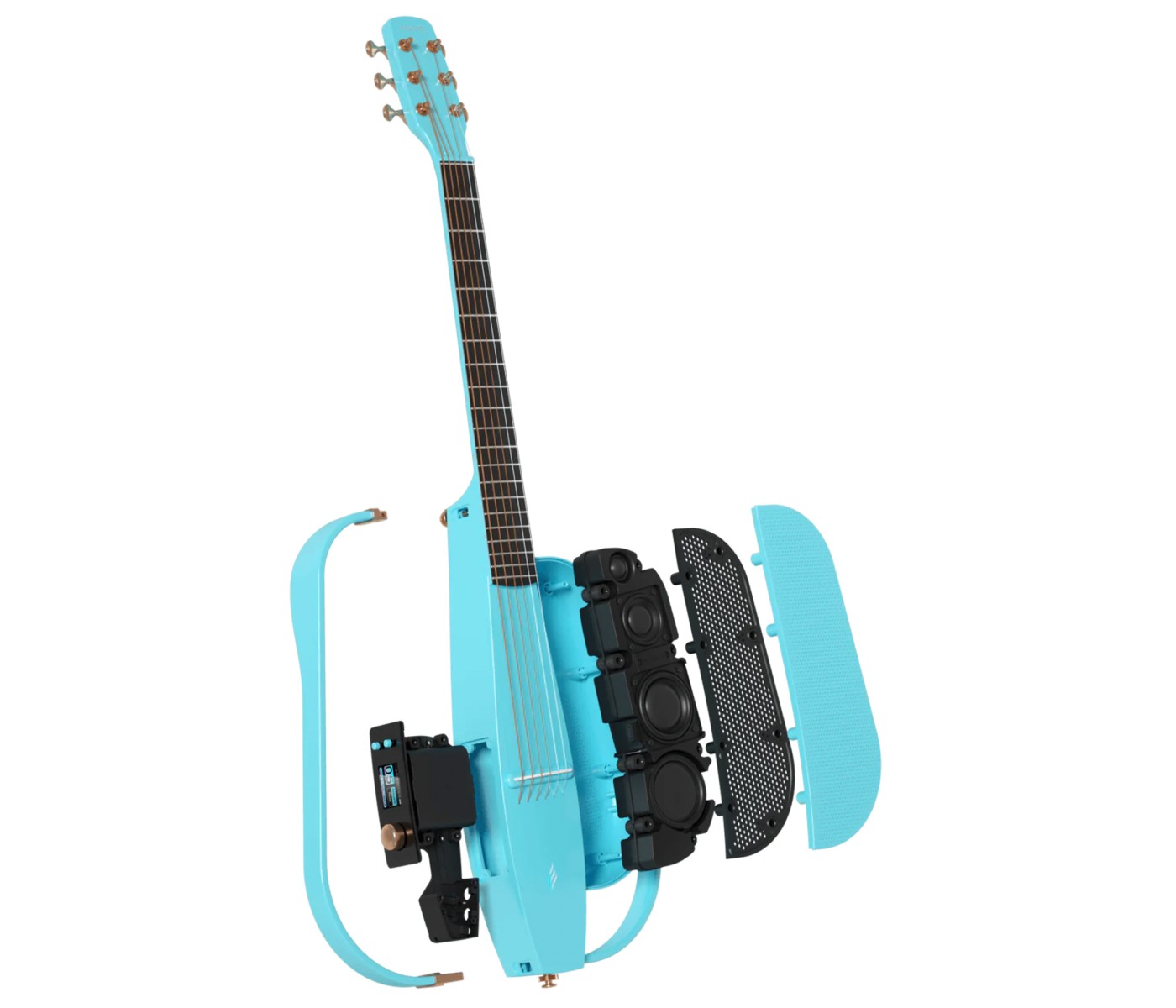 Enya NEXG2/BU/BC NEXG 2 Smart Audio Loop Guitar - Blue | Sadek